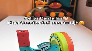 Creative Electric Magnetic Track Blocks | 360° Orbit STEM Toy for Kids
