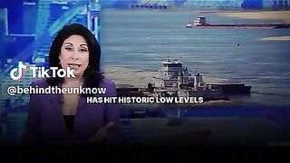 MISSISSIPPI RIVER IS DRYING = NEW MADRID FAULT LINE