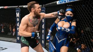 Mortal Kombat VS UFC - Kitana VS Conor McGregor - Reptile VS Brock Lesnar - McGregor VS Scorpion