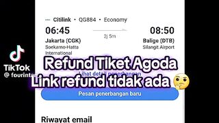Cara Refund Tiket Hotel Agoda