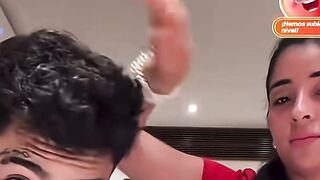 Video link Kathy Cardona y Naím aclaran todo en live: revelan que sus discusiones comenzaron por los celos