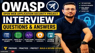 OWASP Interview Questions and Answers | Cyber Security Interview Tips