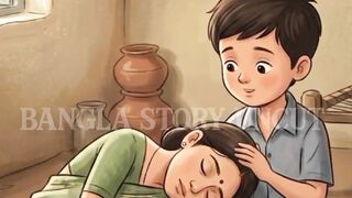 মা যখন ঘুমিয়ে থাকে কত ভালো লাগে