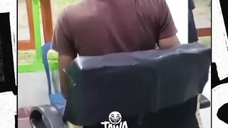 padahal cocok jadi petarung mah ini wkwk