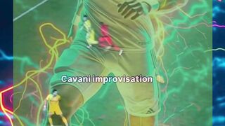 Cavani improvisasi di lapangan, bikin lawan melongo!⚽️???? #Cavani #Improvisation #Football #SepakBola