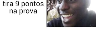 Mais seu amigo tira 9,5 pontos na prova