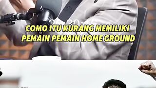 Jawaban Mirwan Suwarso ketika di Protes soal Pemain Home Ground #sepakbola