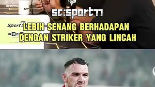 Cara Bio Paulin ketika ketemu striker yang lincah #sepakbola #podcastbola #sport77