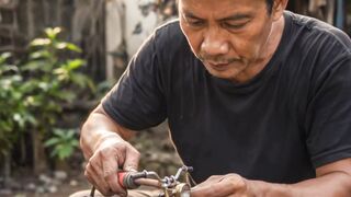 buat miniatur motor keren