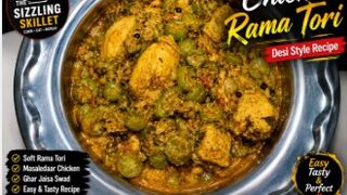 Chicken Rama Tori Masaledaar Recipe ???? | Easy Homemade Chicken Curry | Village Style Cooking