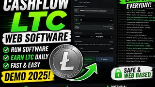 Earn Litecoin Daily? We Tested the Cashflow Web Software So You Don't Have To