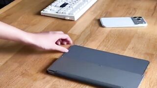 Portable Folding Leather Case Stand Keyboard for iPad, iOS & Android Tablets