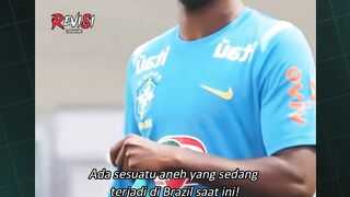 Pemain brasil datang ke tempat latihan kayak bos-bos kartel ????