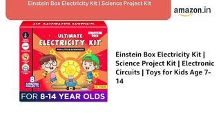 Einstein Box Electricity Kit | Science Project Kit