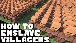 How To Enslave Villagers in Minecraft