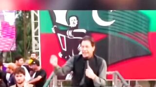 Imran khan  jalsa video clip