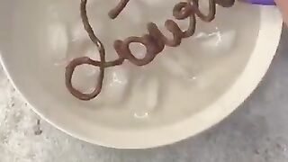 chocolate writing hack