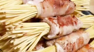 Amazingly delicious, Everyone goes crazy over this half broken SPAGHETTI with chicken Back Bacon