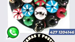 MINIDONAS ZOZUKI !... ARTE EN BOMBON , BY POSTRES Y BOTANAS ZOZUKI