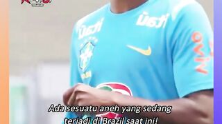 Bukan Main! Gaya Pemain Timnas Brasil Datang Latihan Kayak Bos Kartel! ????????
