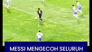 Messi memiliki kemampuan langka untuk memberikan umpan
