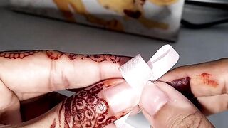 Diy ribbon rose