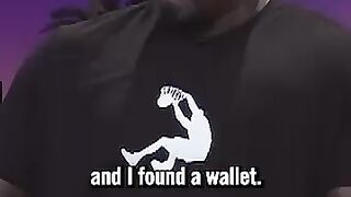 Shaq randomly found David Beckham wallet davidbeckham