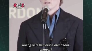 Anthony Gordon bikin syok semua orang pas perkenalan pertamanya sebagai pemain Barca! ????