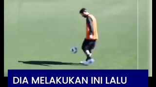 Messi tidak melakukan ancang-ancang panjang