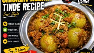 Chicken Keema Tinde Recipe ???? | Desi Style Chicken Keema Tinda Sabzi | Easy Dinner Recipe