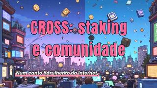 CROSS: staking e comunidade.