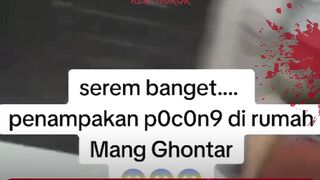 Detik-Detik Satu Keluarga di Rumah Mang Ghontar Histeris Diteror Pocong Nyata!