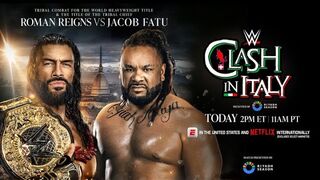 Roman Reigns vs. Jacob Fatu | World Heavyweight Title Tribal Combat: WWE Clash in Italy Hype Package
