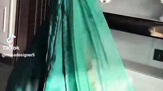 New Latest Silk Dress Design