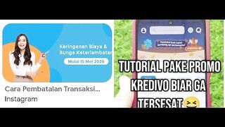 ????ara Menonaktifkan data akun kredivo atau hapus akun kredivo