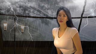 Relaxing Heavy Rain Sounds Inside a Tent