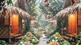 This Tropical Village Is Overflowing with Fresh Harvest!