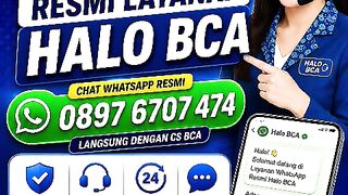 Apakah Halo B C A Bisa Dihubungi Lewat Whats App? 2