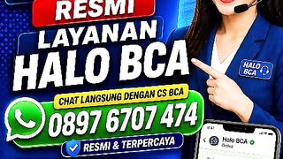 Berapa Nomor Whats App Resmi Halo B C A? 2