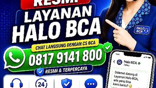 Nomor Whats App Resmi Halo B C A