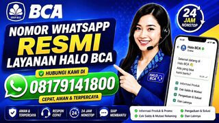 Nomor Whats App Halo B C A Terbaru Berapa?