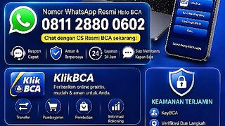 Menghubungi Halo B C A Melalui Whats App