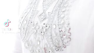 Beautiful Latest Kashees White Dress