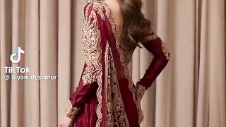 Latest Beautiful Stylish Partywear and Wedding Event Dress