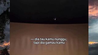 Kadang kita cuma terjebak di tempat yang sama,