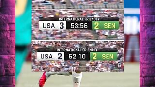 Detik-detik drama papan skor error di laga USA vs Senegal! ????????????????