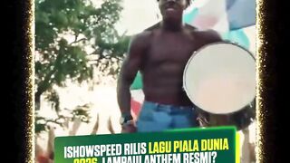 YouTuber ternama dunia, IShowSpeed, kembali menarik perhatian publik dengan merilis lagu bertema Piala Dunia 2026 berjudul World Cup (Champions).