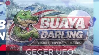 Warga Madura heboh! Objek mirip UFO diduga crash landing di lahan kosong! #UFO #Viral #Madura #Alien
