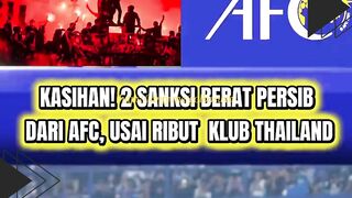 ???? PERSIB KENA SANKSI BERAT! Denda Fantastis & Tanpa Penonton, TAK ADIL?!