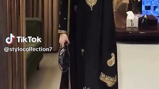 Latest Black and Gold Dress